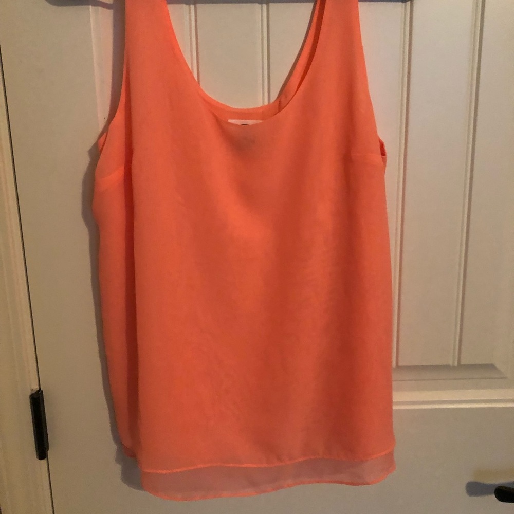 Old navy bright coral tank
